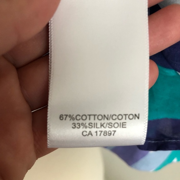 Banana Republic shirt, cotton/silk blend, size S. - Picture 4 of 4